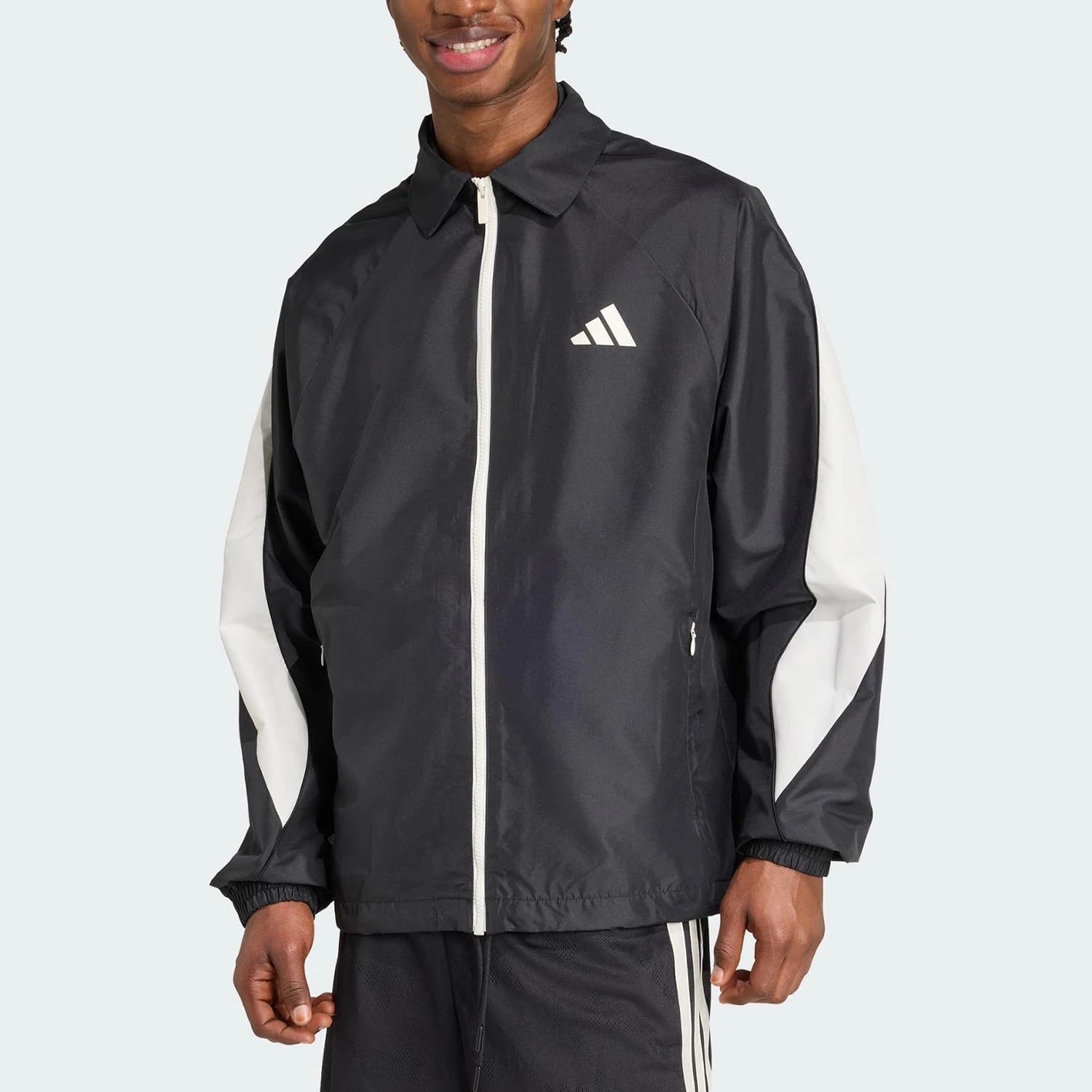 Giacca ampia da uomo in tessuto originale Adidas M STA SEAS TT JN1829