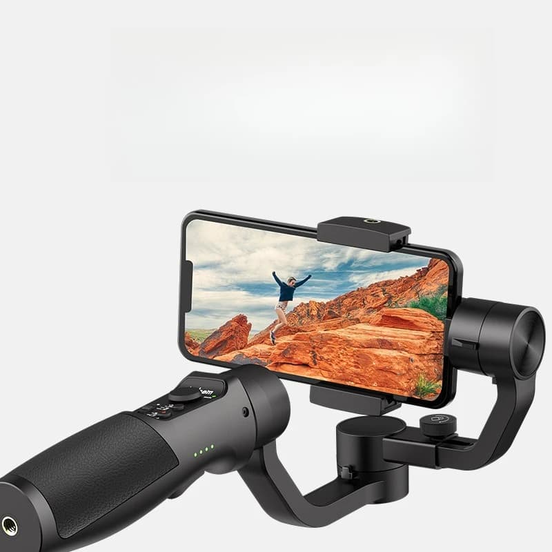 Stabilizzatore per telefono cellulare, tracciamento intelligente, gimbal anti-vibrazione, bastone selfie portatile per follow-up di bellezza