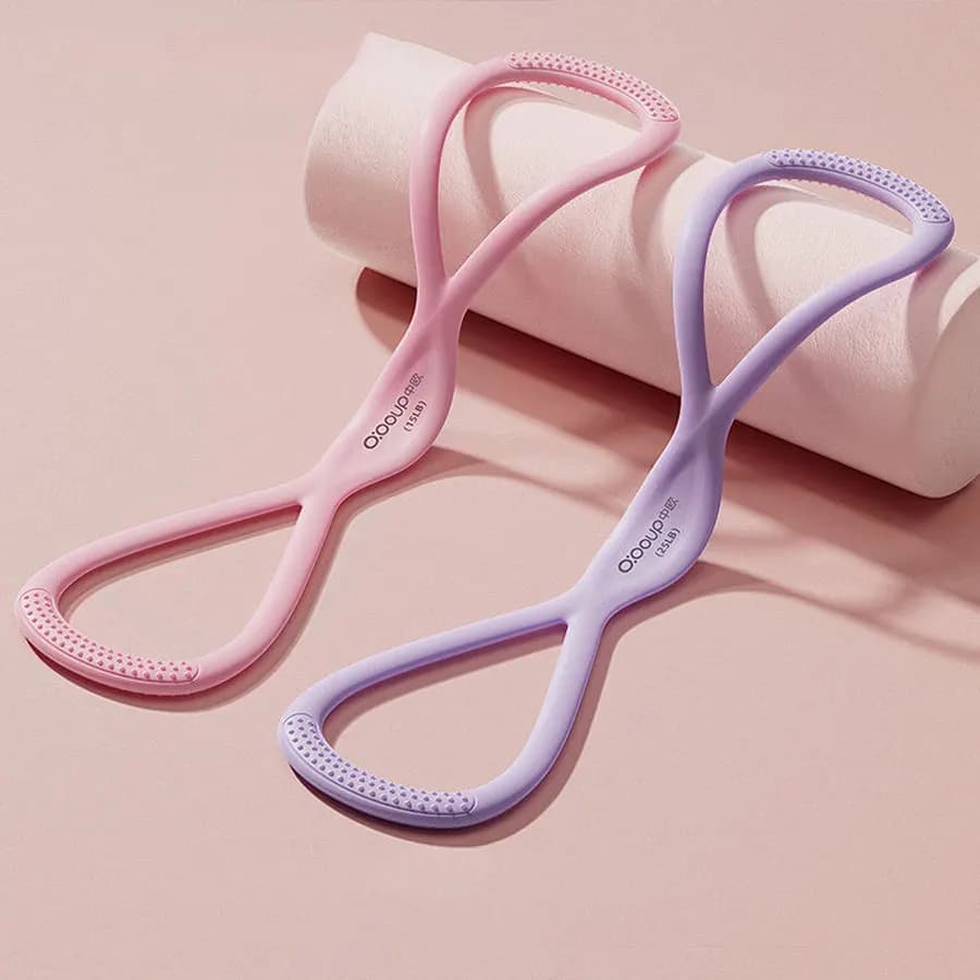 1 pcs Resistance Faxes, Yoga Resistance Band Fitness Elastic Waist, Pull Cord, Elastic Waxes for Arms and Backs for chest Exercise Equipment