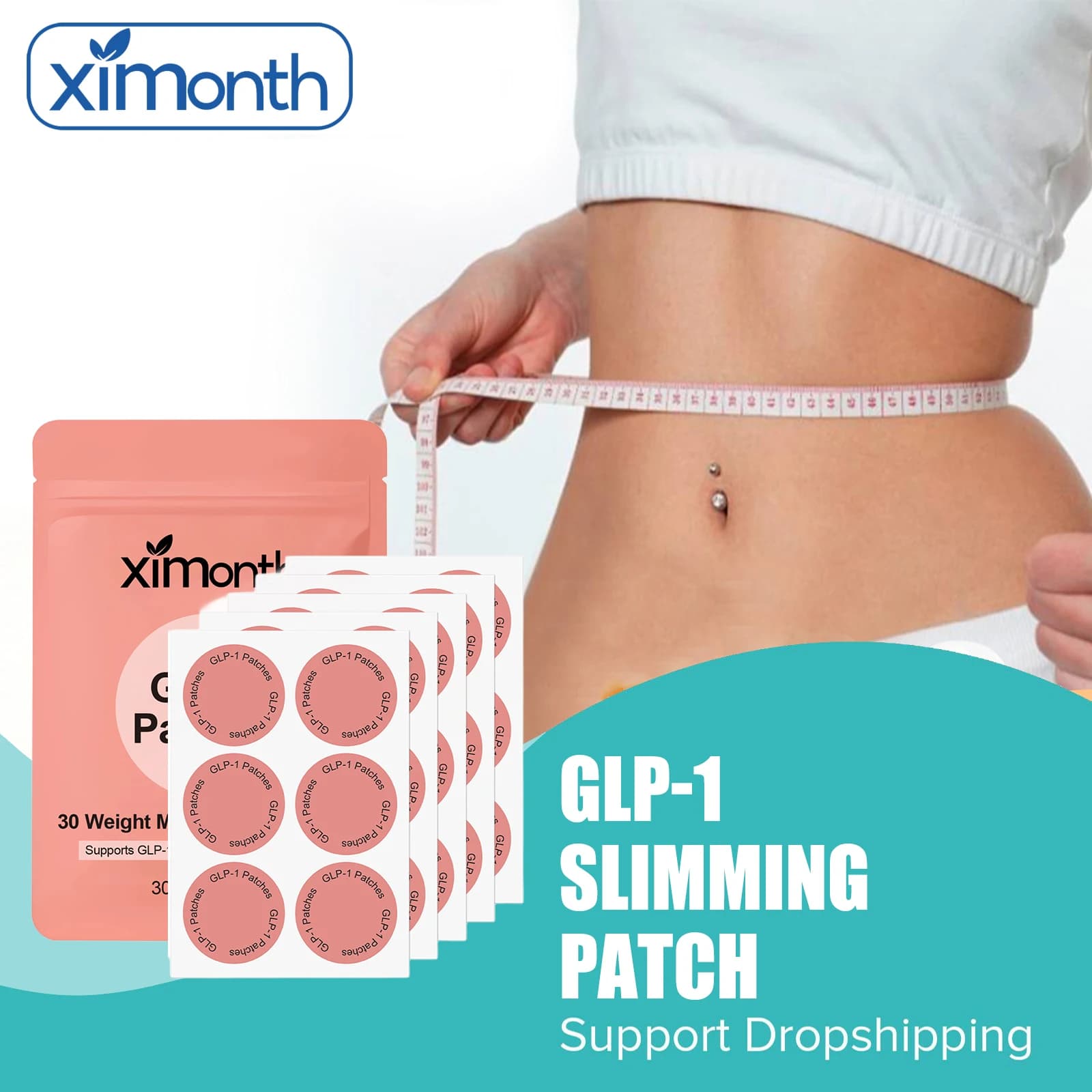 Body Patches For Body Shaping Fat Burning Anti Cellulite Improve Stomach Control Appetite Increase Metabolism Weight Loss Patch