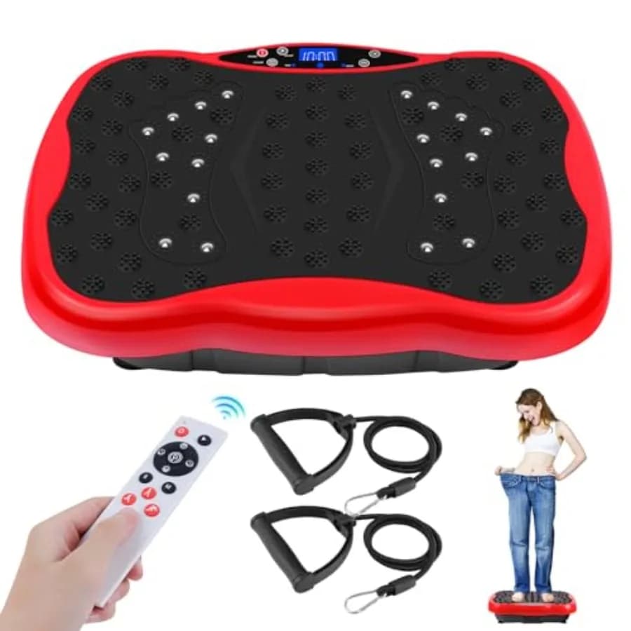 Vibrant Platform for Exercises, Fitness and Health Machine, Portable Vibrant Platform for All Body for Weight Loss