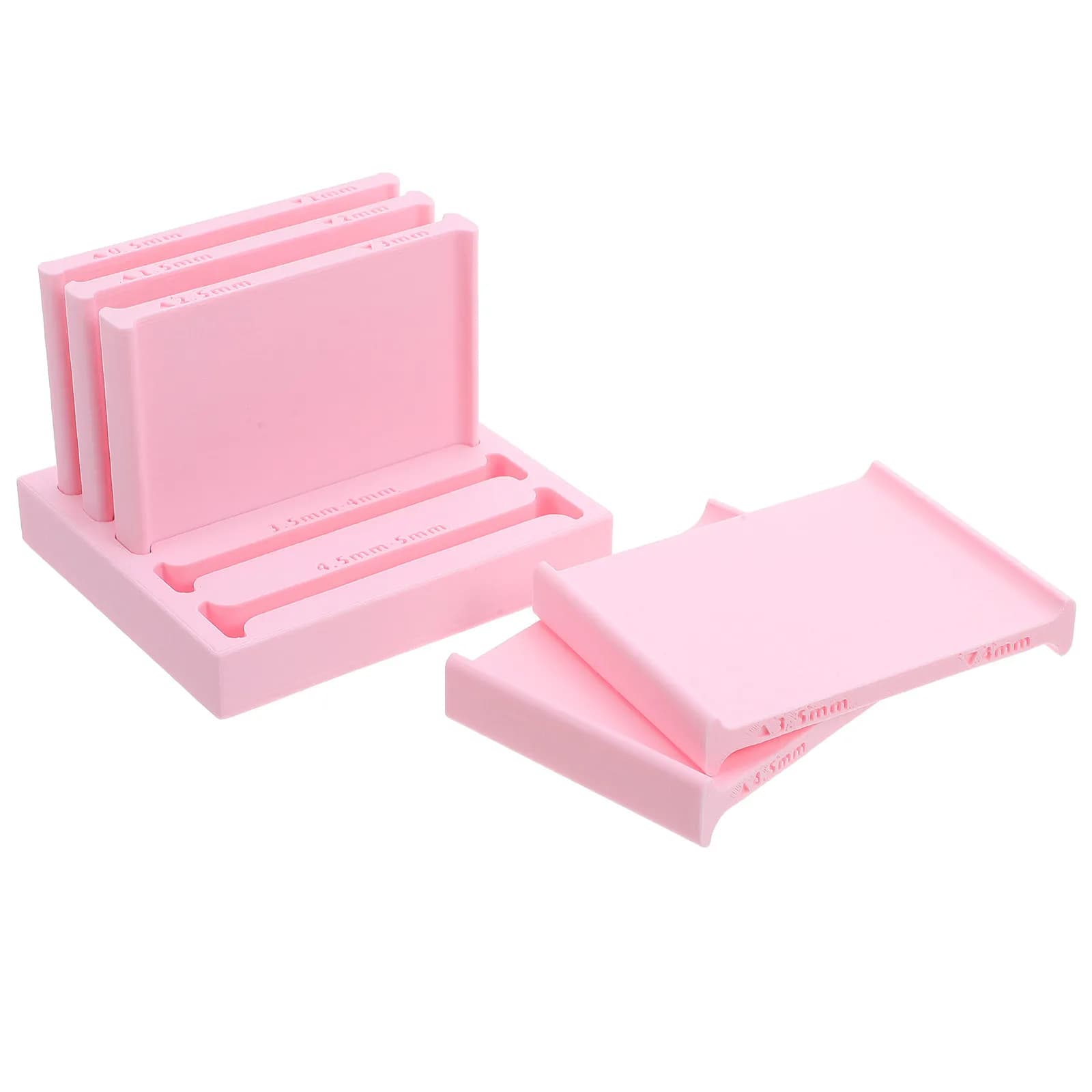 Set di Strumenti per Modellare l'Argilla Polimerica, Guide di Precisione per Laminazione e Modellazione per Progetti Artigianali Fai-da-Te