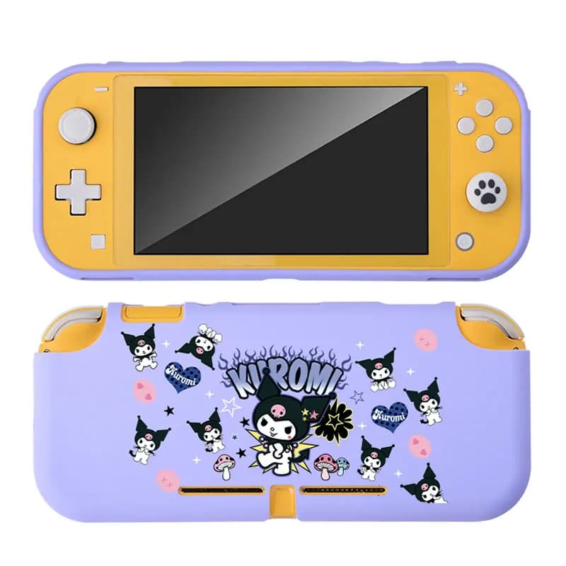 Custodia con personaggi dei cartoni animati carini per console di gioco Nintendo Switch Lite Custodia protettiva in silicone morbido NS Lite