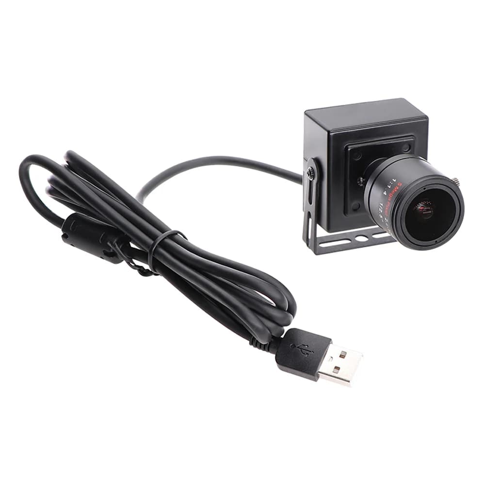 2.8-12mm Varifocal Star Light Low Illumination H.264 Full HD 1080P Webcam 2MP UVC USB Camera With Microphone Mini Case Housing