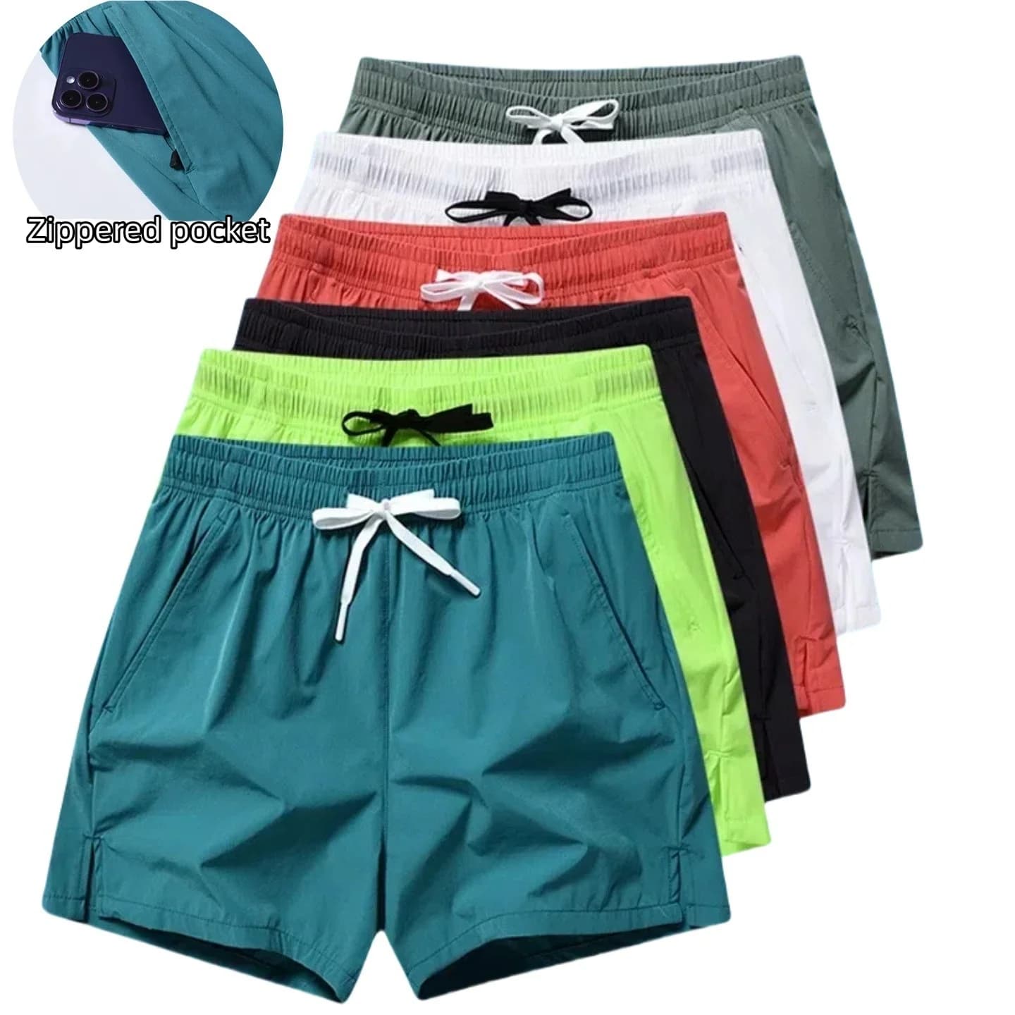 Nuovi Costumi da Bagno Estivi da Uomo 2025, Pantaloncini da Spiaggia di Marca, Sexy Boxer da Bagno a Vita Bassa Traspiranti, Abbigliamento da Surf 4.2