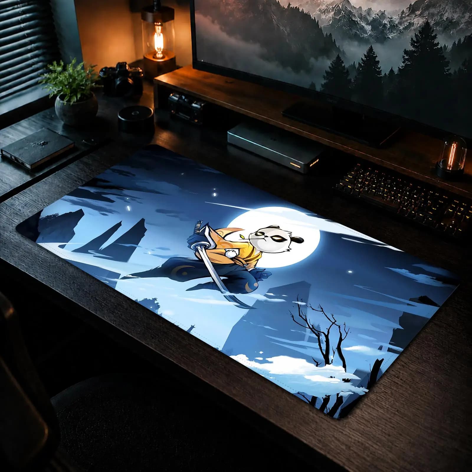 Cool Ninja Must Die Mouse Pad Gaming office Non-slip Desk Mat Diy Mousepad Large Game Keyboard overlock
