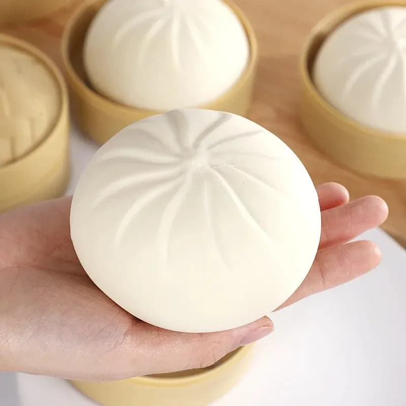Set di giocattoli per panini finti – Simulazione di pane artigianale, giocattoli antistress e sfiato per adulti/bambini Spremere giocattoli sensoriali