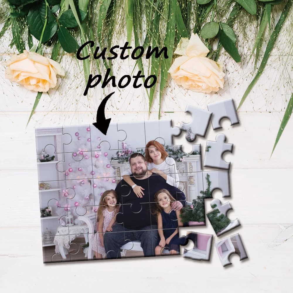 35/300/500/1000pcs, Customized photo puzzle, Couple, wedding, pet photo puzzle souvenir