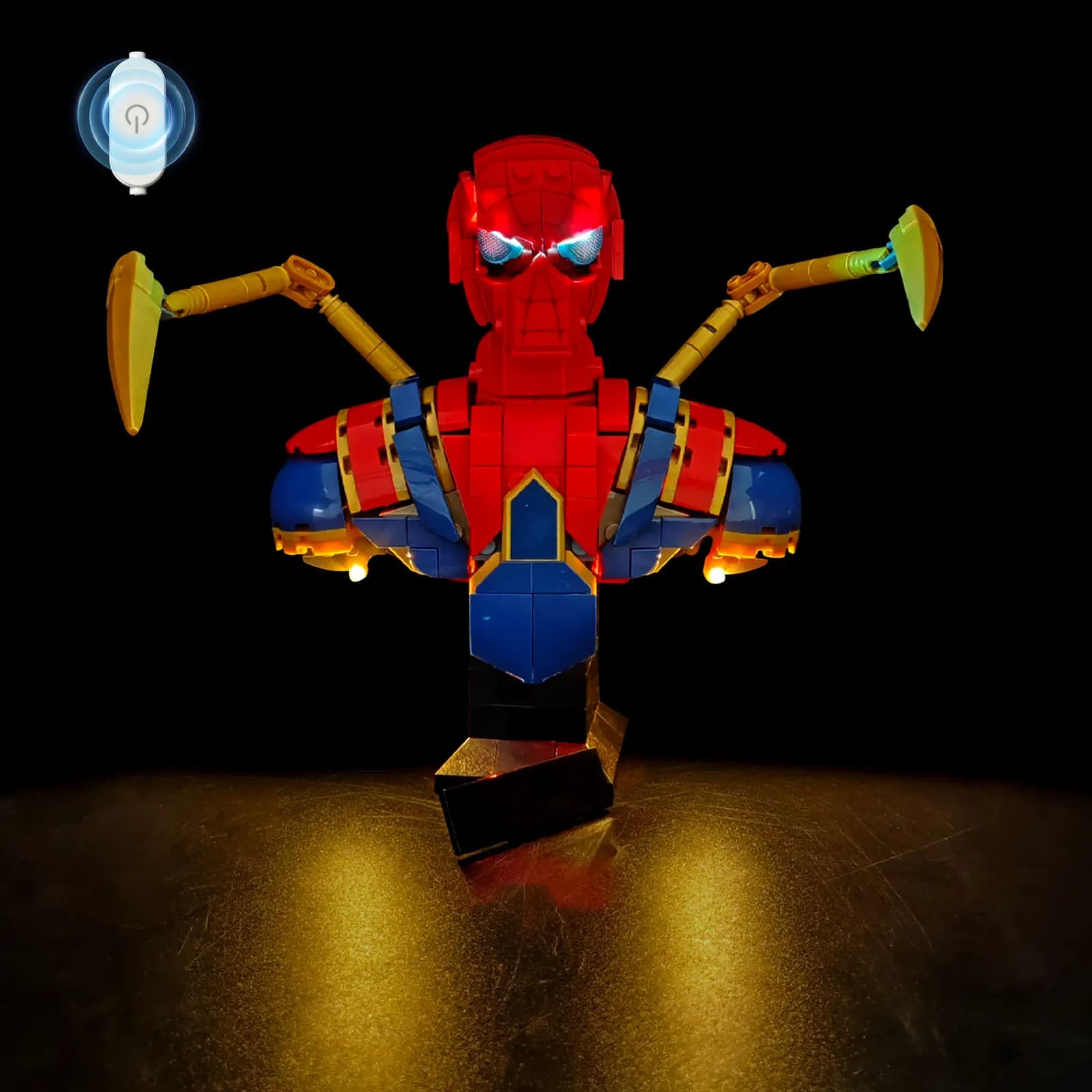 LYBMTWF Kit di illuminazione a LED compatibile con il modello di minifigure Man Lego 76326 (NON includere i mattoni del modello)