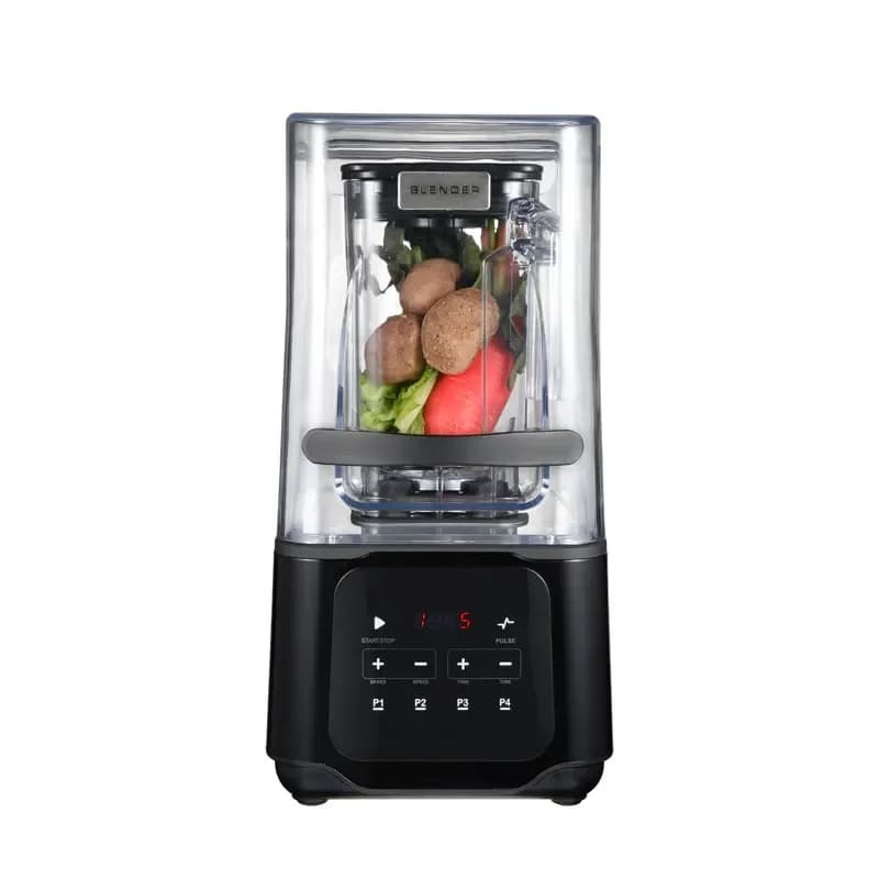 3Hp Heavy 2200 blender with commercial audio cover