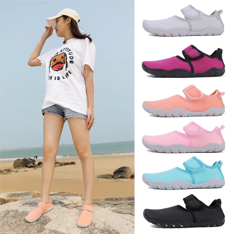 Nuove Scarpe da Ginnastica Indoor Donna, Scarpe Acquatiche da Esterno per Vacanze, Scarpe da Beach Volley Donna, Scarpe da Squat 35-43 #