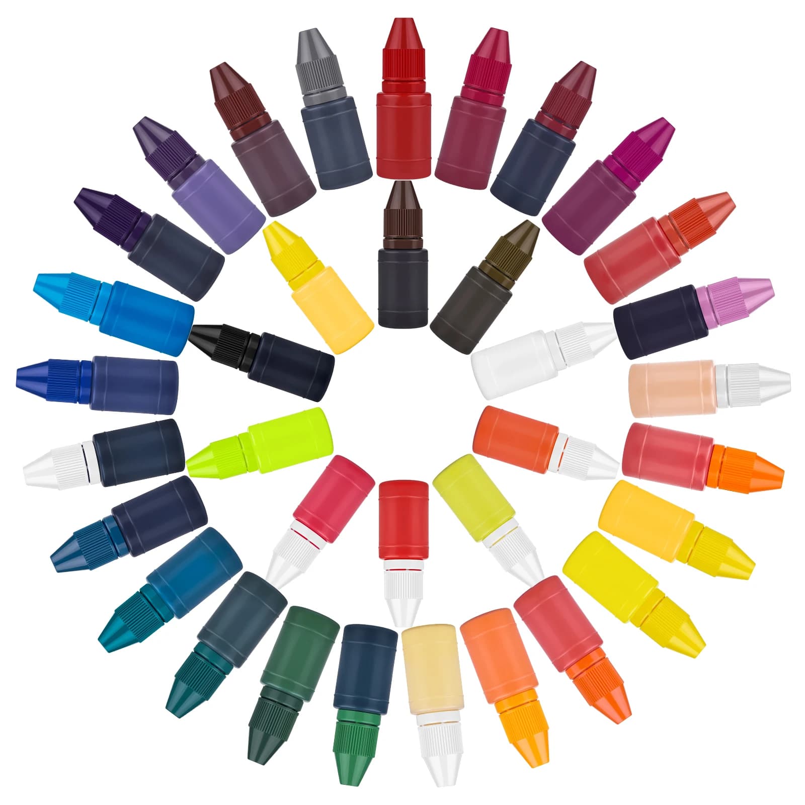 Nuovo 35 colori tessile inchiostro impermeabile fai da te segno speciale per studenti bambini nome timbro stampa sui vestiti zaino lavaggio non sbiadisce