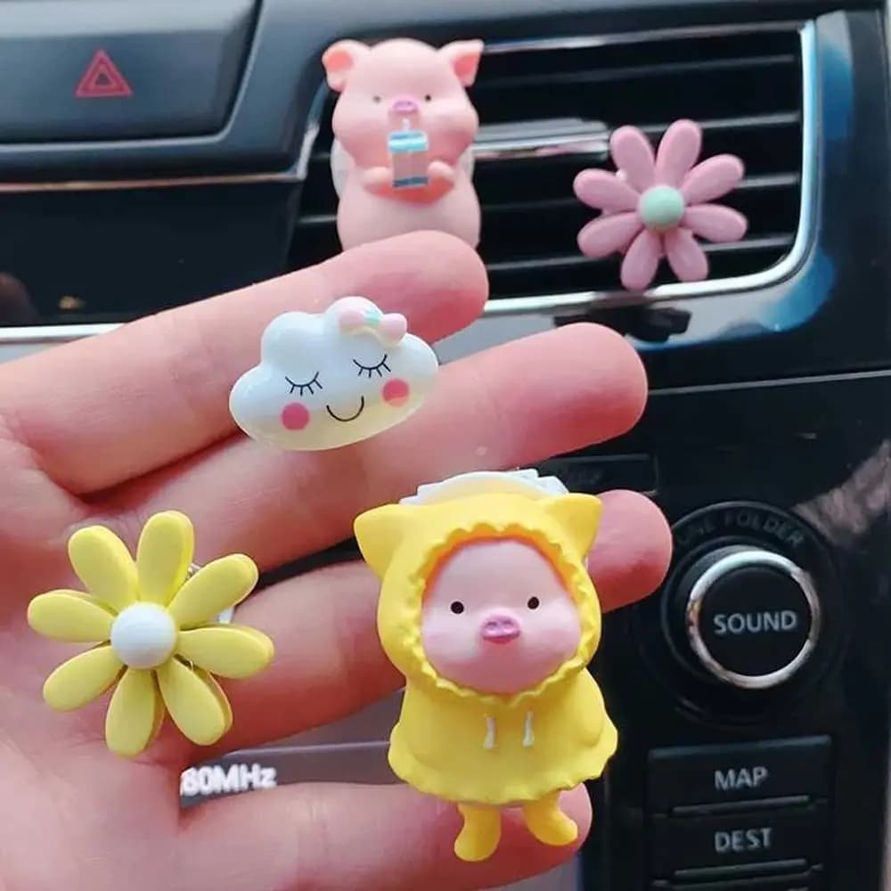 Air Deodorant for Car Bush Car Decoration Car Holder Flavor Diffuser Car Deodorant Aromatherapy Clip Air Exit