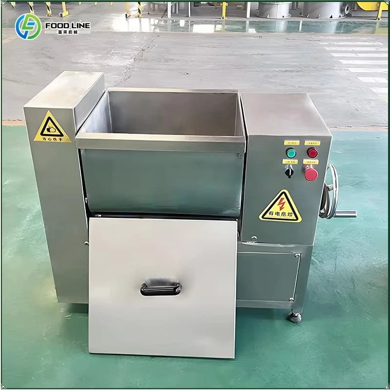 Hot Sale Industrial Electric Mixer Automatic Meat Sausage Vegetable Paste Stuffing Blender FL Customized