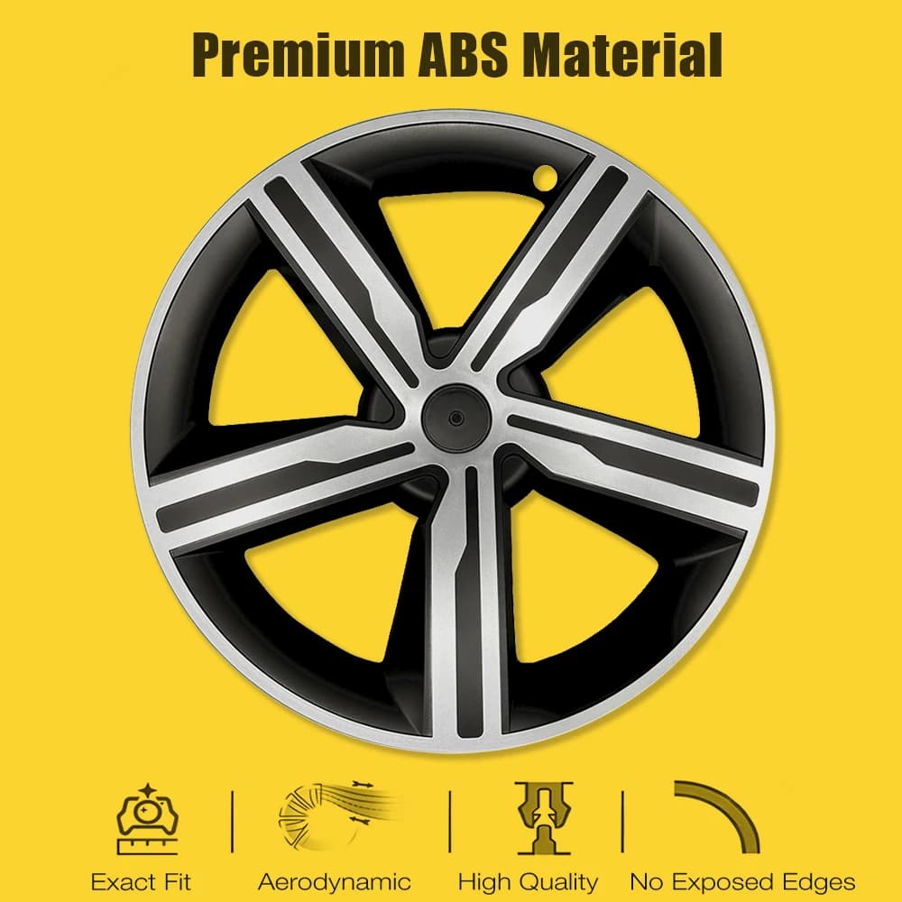 4PCS Hub Cap 19 Inch for Tesla Model Y Juniper Performance Crossflow Wheels Cover Auto Full Rim Car Accessories Wheel Parts 2026