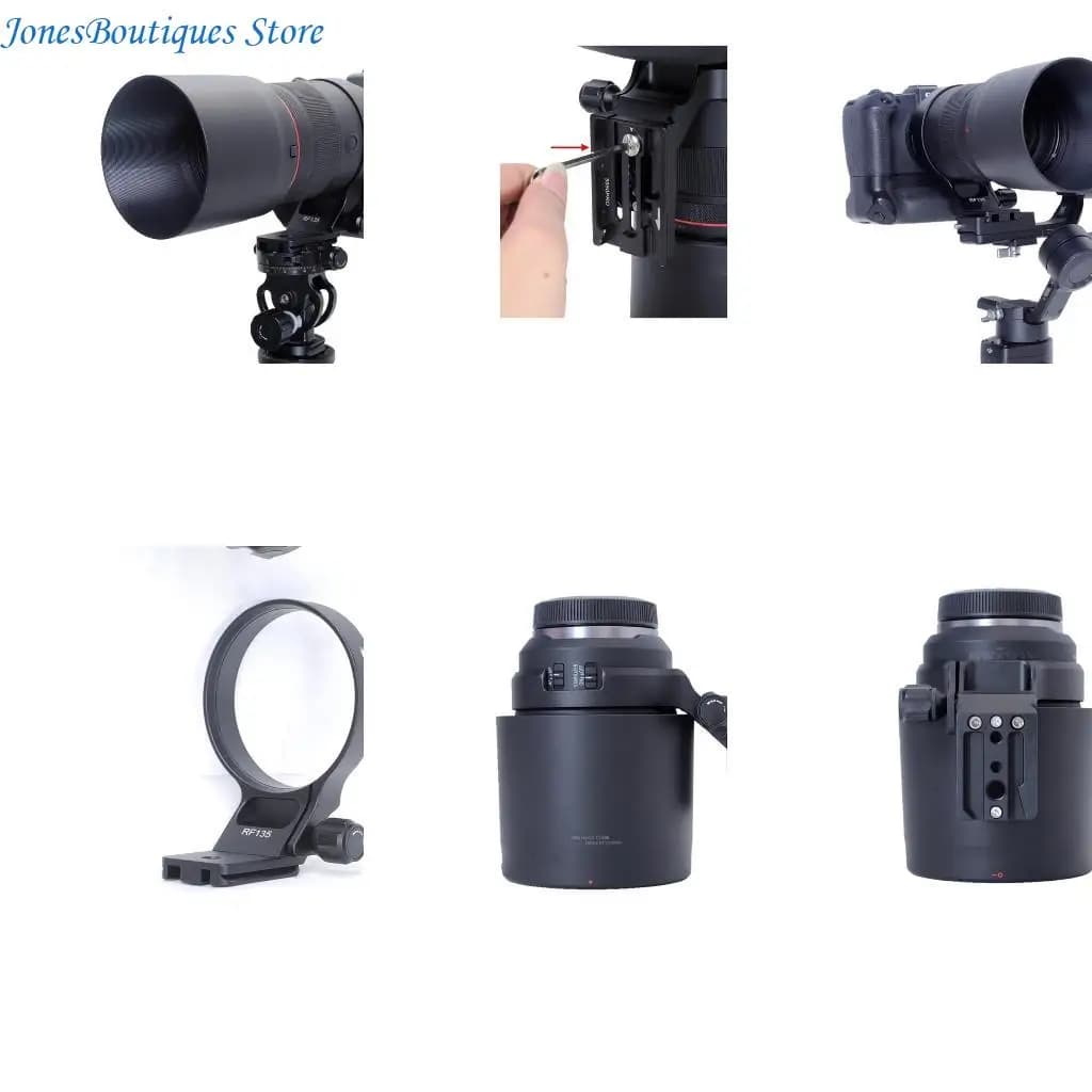 IS-RF135 Lens Tripods Mount Rings Lens Rings Bracket for RF 135mm f/1.8 L IS Camera Lens W8KE