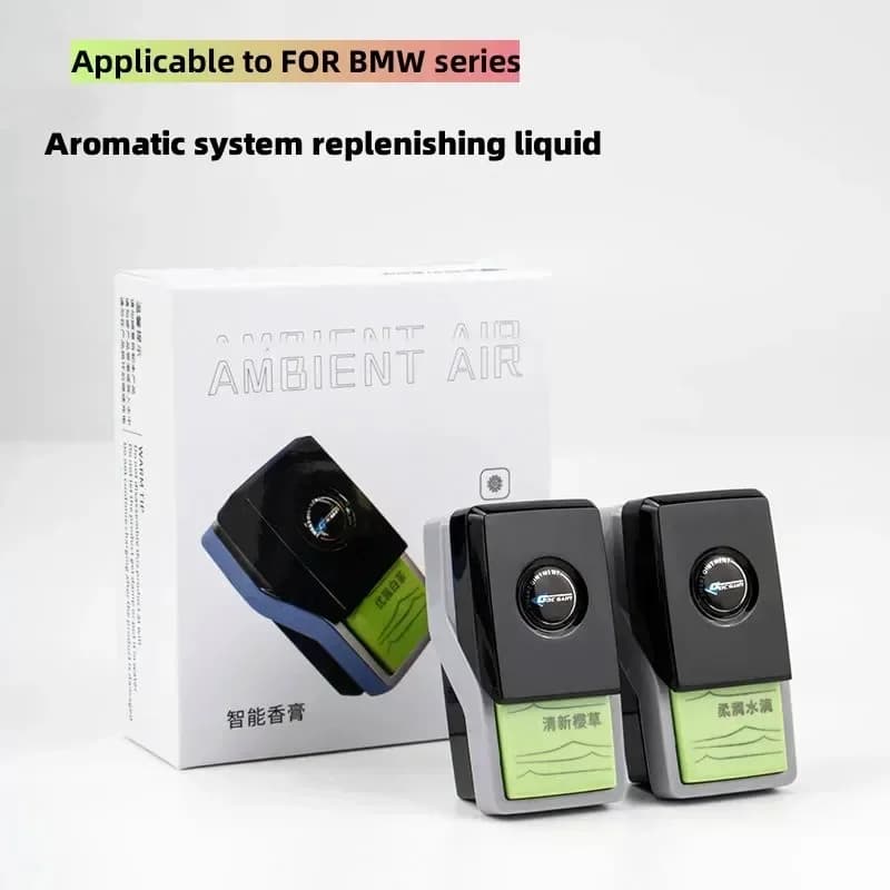 Deodorante per auto con sistema anionico per BMW Serie X1, X2, X3, X4, X5, X7 - Barra profumata e ricarica di profumo per BMW Serie 1, 2, 3, 4, 5, 6, 7, X