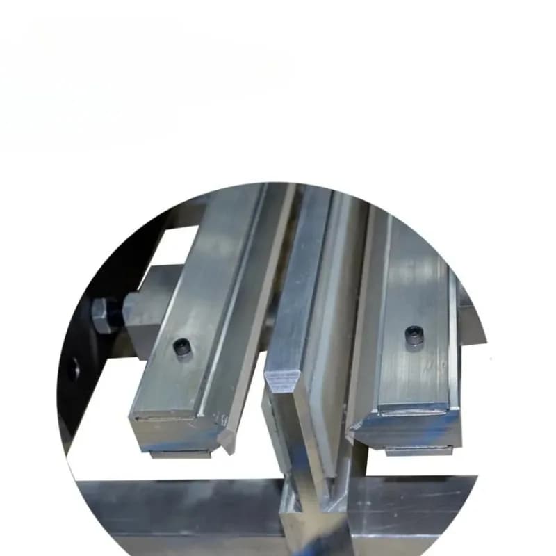 Pneumatic Sealing Bar for Small Plastic Sacking Machines Sizes with Punching Molds, Hot Pressing Tool to Produce Bags