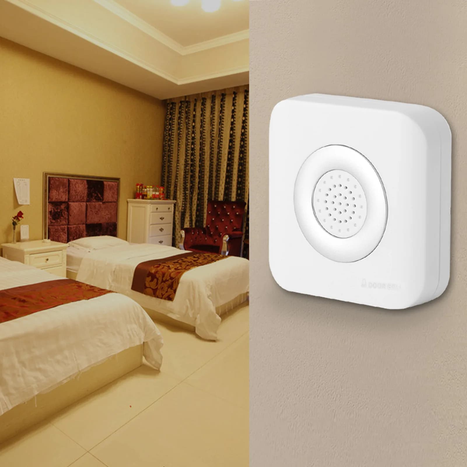 Campanello Cablato 12V per Porta, Allarme per Sistema di Controllo Accessi Domestico
