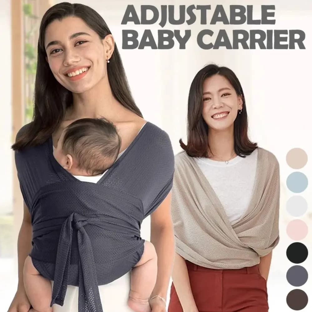 Zaino per neonato con marsupio per neonato con marsupio per neonato Zaini per neonati in cotone Tipo di tenuta orizzontale Maglia