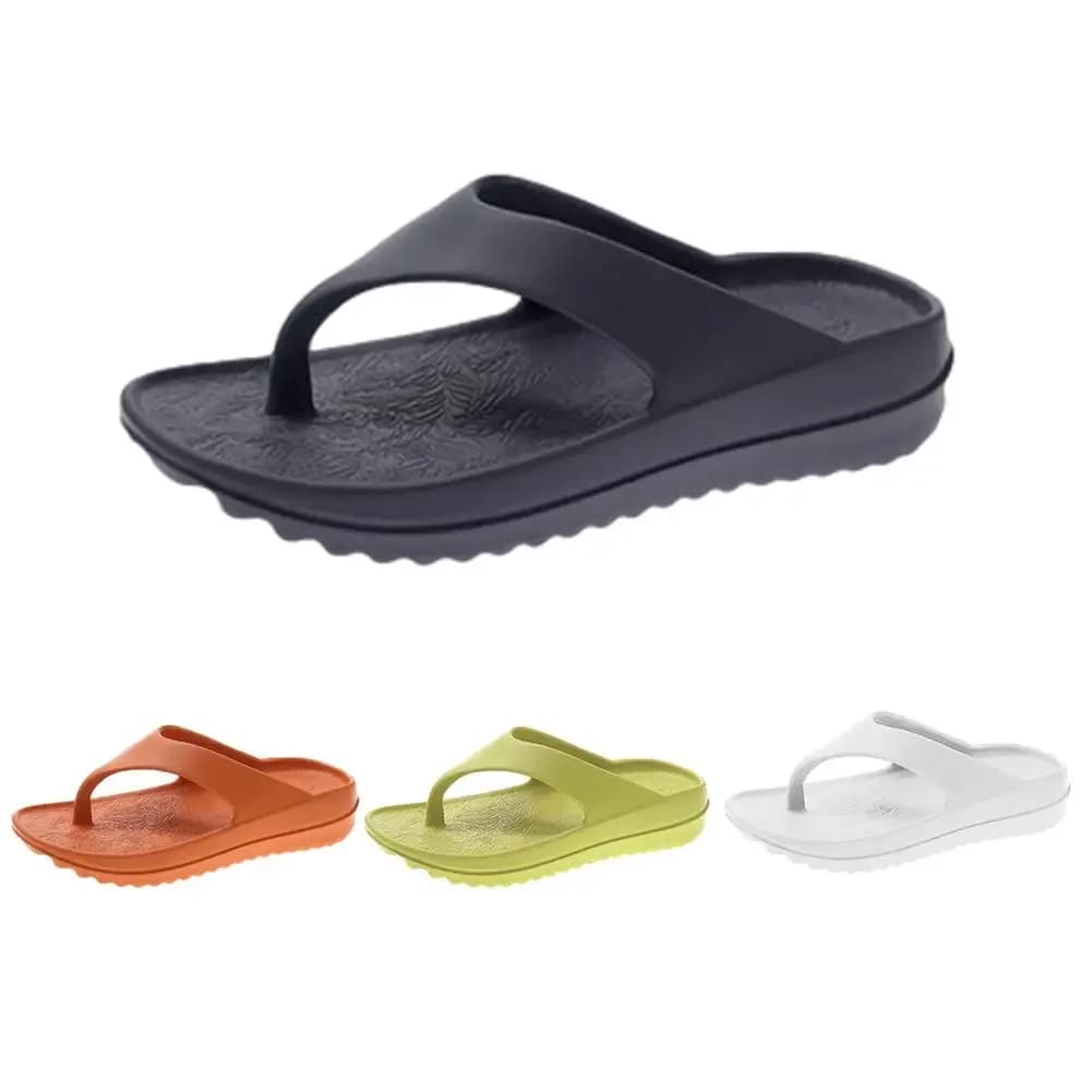 Summer Beach Slippers for unisex flip-flops for yoga mat with arch support Footwear Anti-slip flip-flops Poolside sandals with ergonomic design
