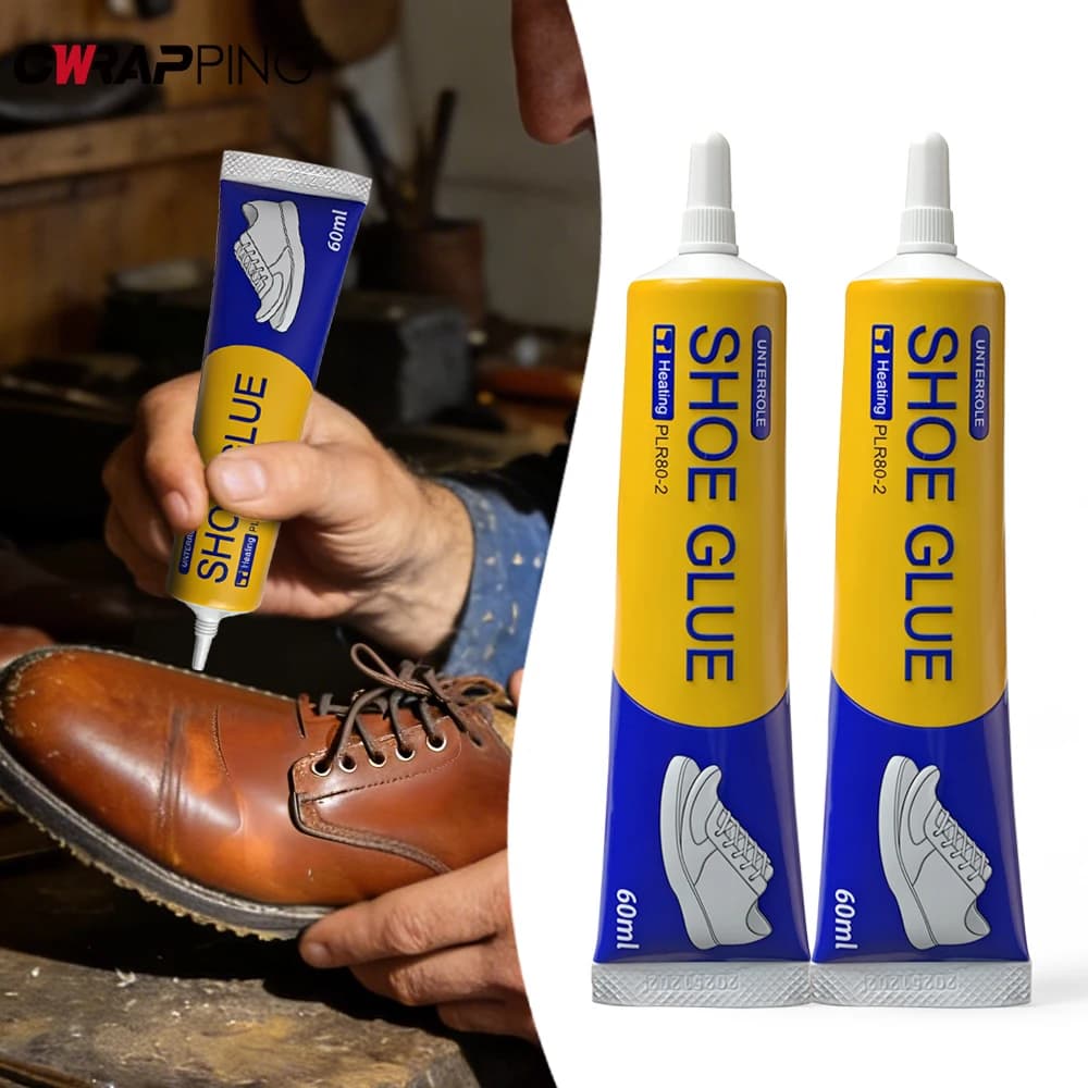 Transparent adhesive for repairing shoes glue for soft resin shoes adhesive strong low odor for fixing shoes or boots worn