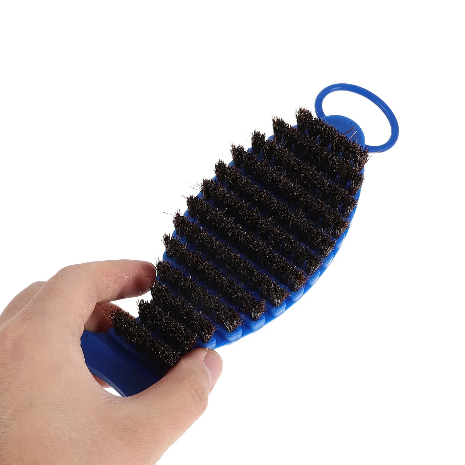 2 Pezzi Spazzola per la Pulizia di Bilancieri e Manubri, con Setole in Nylon Rigido a Forma di Pesce, Accessori per Palestra Domestica, per Bilancieri, Manubri e Piastre Pesi per Allenamento della Forza