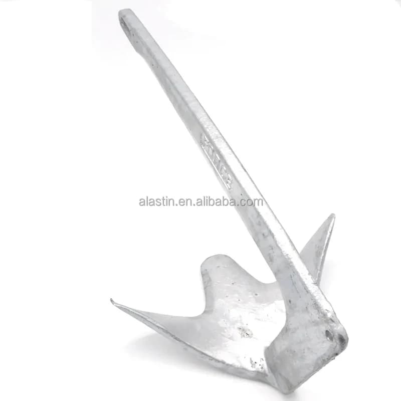 STLF Marine Boat Vendita calda Ancoraggio Bruce zincato a caldo 1-100 KG Hardware marino popolare