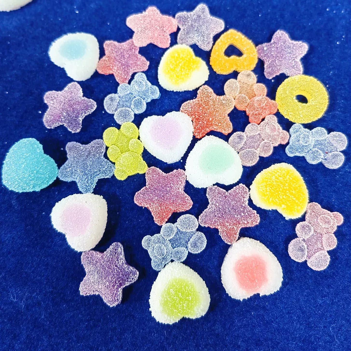 15Pcs Donuts Heart Candy Charms per Slime fai da te Polymer Filler addizione Slime accessori giocattoli modellazione Clay Kit per bambini