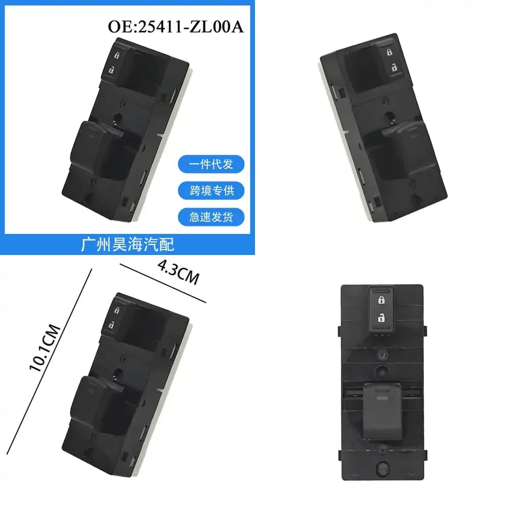Interruttore Alzacristallo Elettrico per Nissan Frontier 2009-2019
