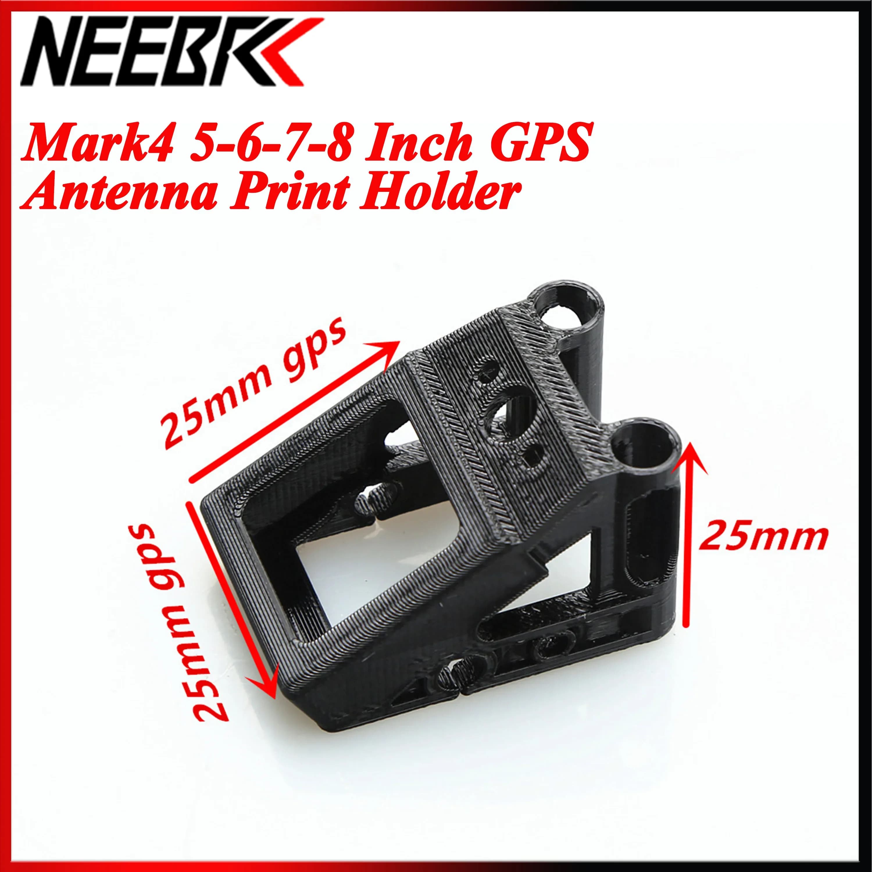 MARK4 5/6/7/8 pollici Antenna GPS Supporto per stampa Supporto per antenna a forma di T Base Staffa fissa Sedile per antenna GPS da 20MM FPV Drone