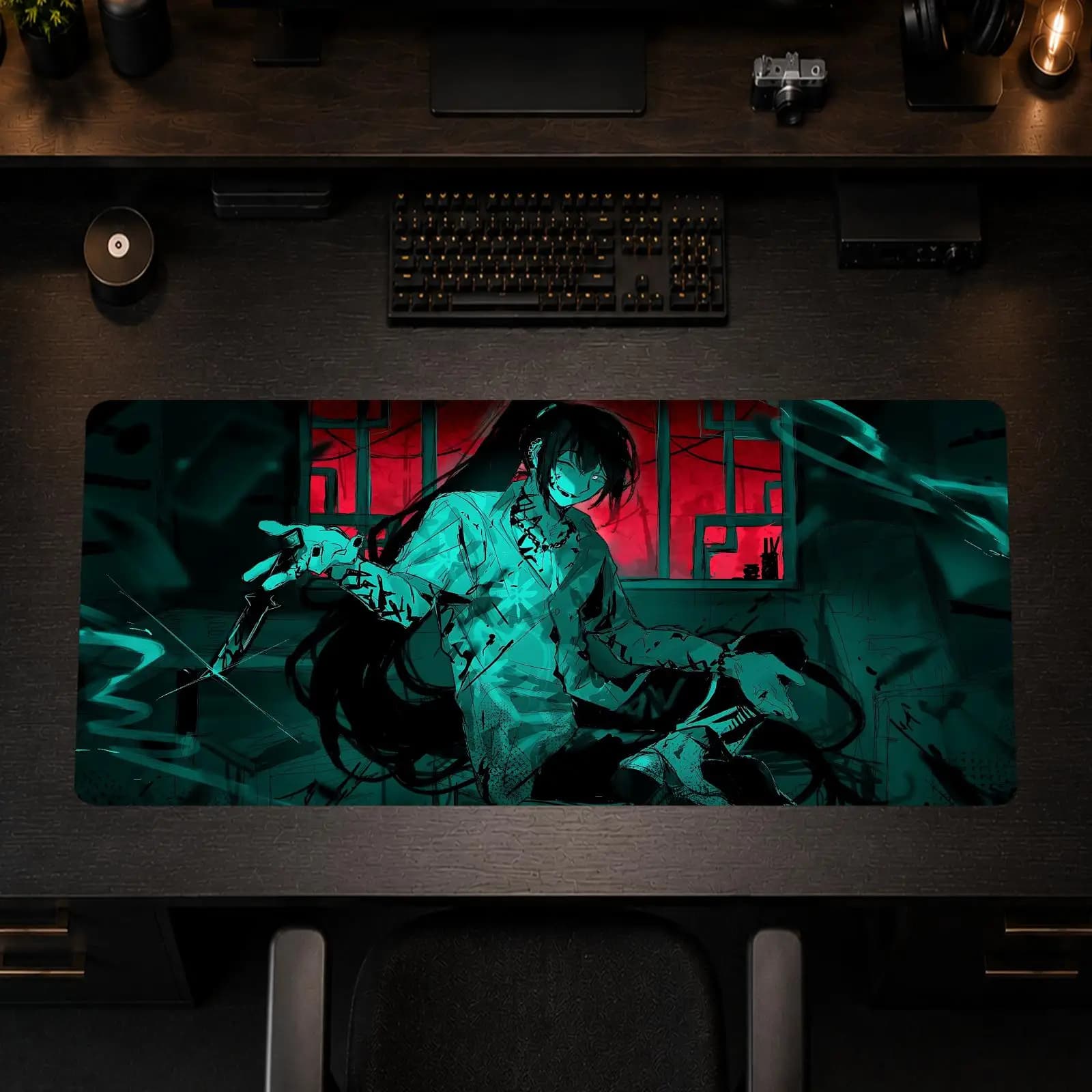 Tappetino per mouse Limbus Company, tappetino da scrivania antiscivolo per ufficio e gaming, tappetino per mouse fai da te, grande tappetino per tastiera da gioco con bordi rifiniti