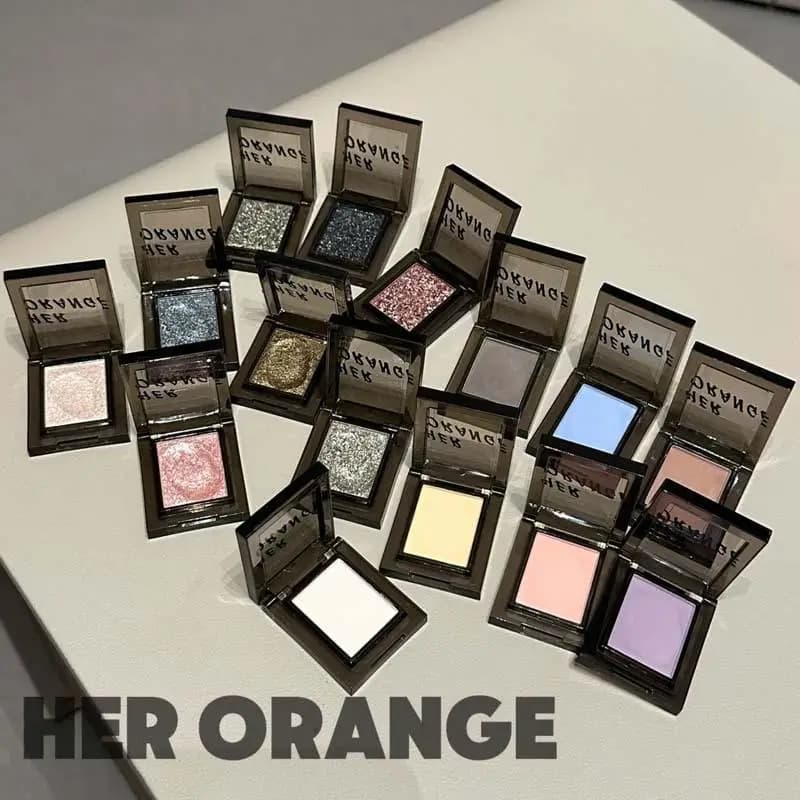 Eyeshadow Palette Fine Easy-To-Apply Sparkling Pearlescent Mashed Potato Eyeshadow Brightening Makeup