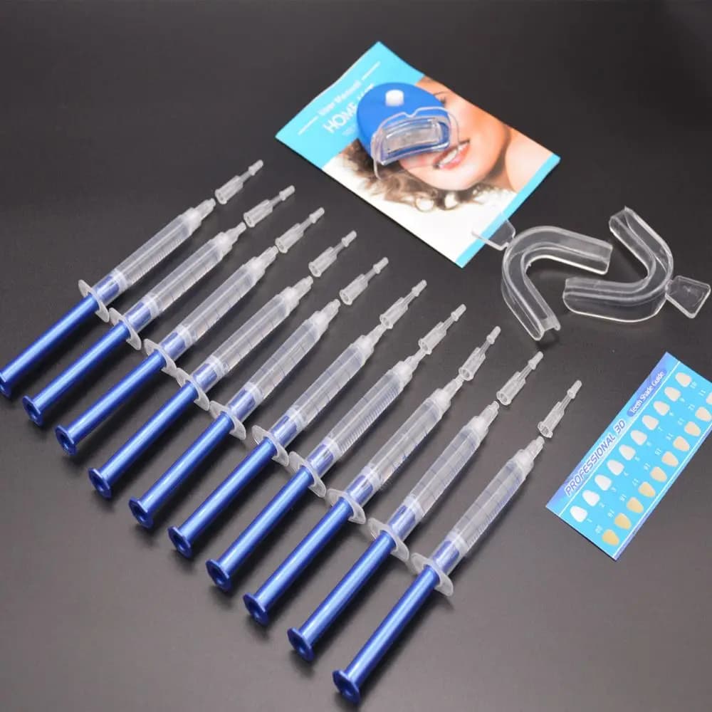 Tooth Whitening Gel Kit Oral Hygiene Care Tooth Whitening Tool Filtered Light Removes Plate Stains Tooth Whitening Tool