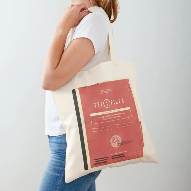 The X-Files FBI Official Folder Tote Bag large tote bag handbag bags woman 2026