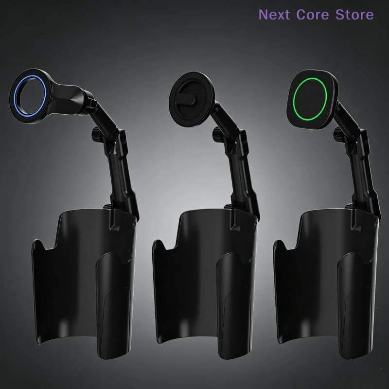 [NC]Car Cup Holder Magnetic Phone Stand With 360 Degree Adjustable Arm For Daily Commuting And Long Road Trips[NC]
