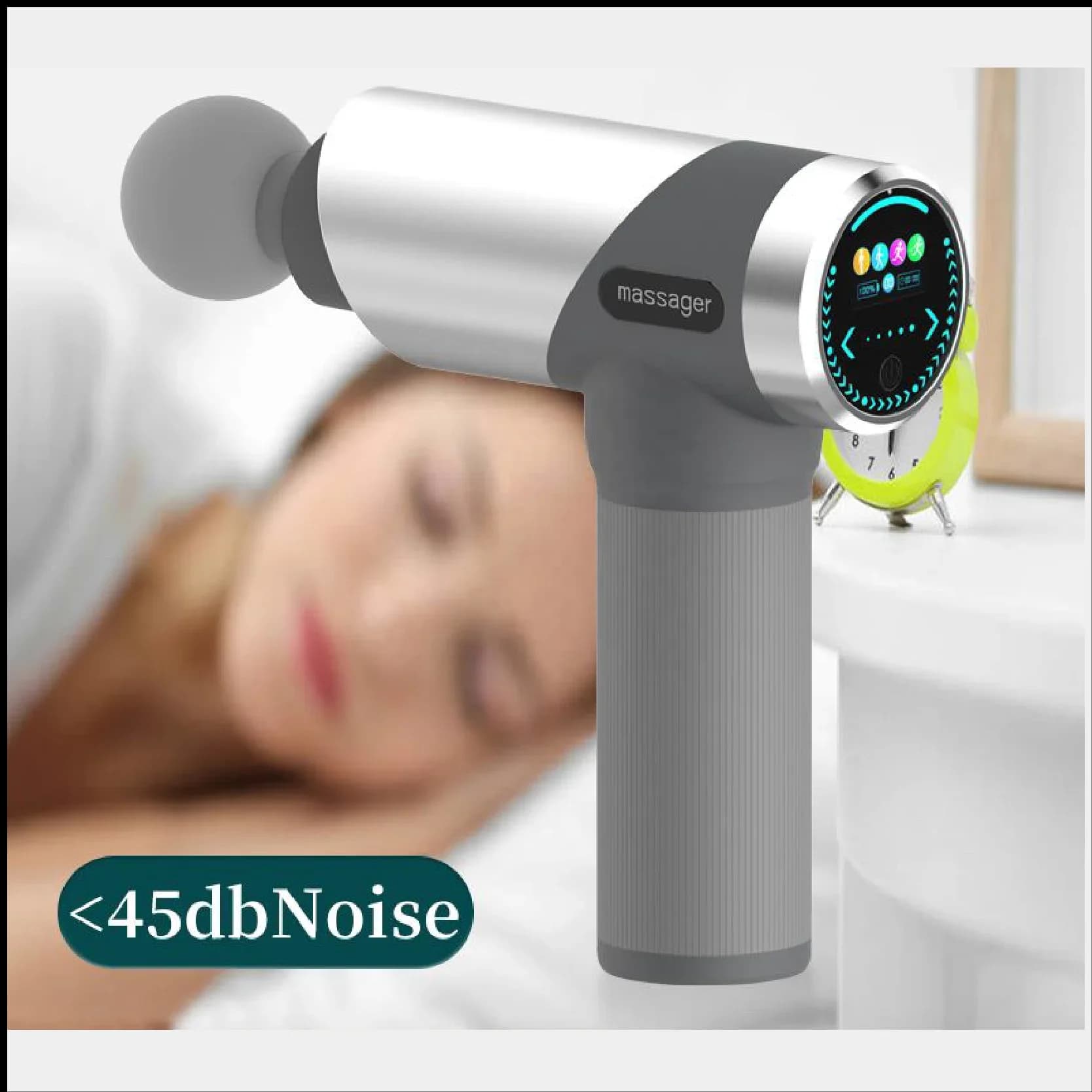 -Mini Fitness Equipment with Lithium Battery for Electric Massage Gun for Wholesale Intelligent High Technology Fabrics
