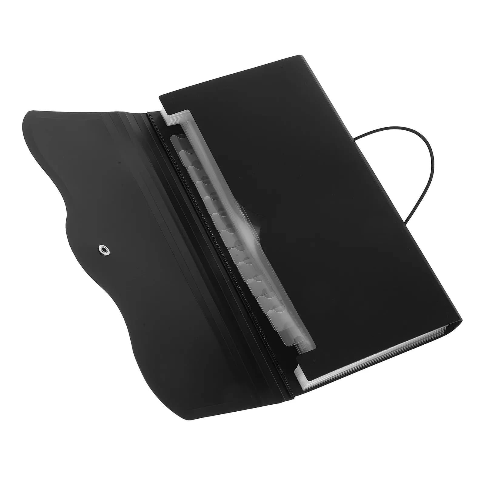 Cartella Portadocumenti Espandibile a 13 Scomparti in Plastica, Organizzatore per Ricevute a Fisarmonica, Borsa Impermeabile per Documenti, Portadocumenti Professionale da Scrivania