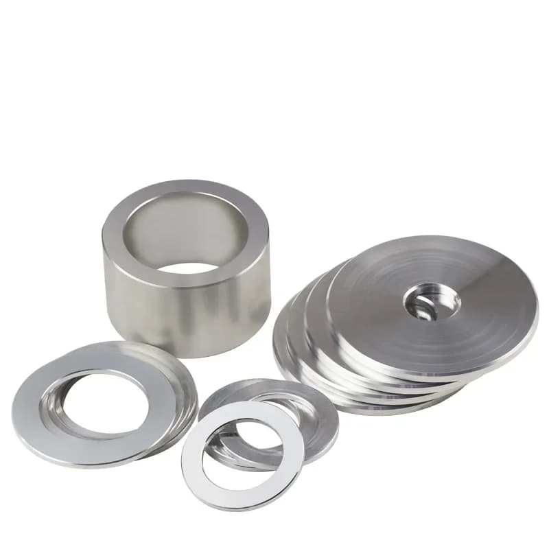ID 12.2/12.5/13mm Guarnizione rondella piatta Cuscinetto in acciaio inossidabile 304 Manicotto dell'asse Distanziatore cavo Dritto attraverso la guarnizione della colonna