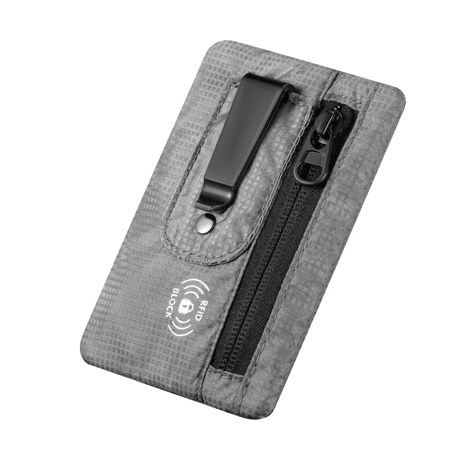 Clip nascosta con blocco RFID di grandi dimensioni aggiornato, cintura per soldi, custodia da viaggio, porta carte di credito/portachiavi per contanti per donne e uomini
