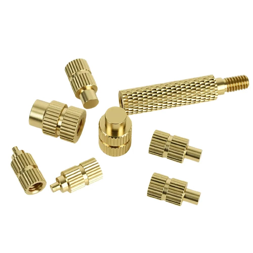 8 pz M2 M2.5 M3 M4 M5 M6 M8 Ottone Inserto di Calore Saldatore Punta del Connettore Stampante 3D Inserto Bullone Melt Dadi Testa Strumento
