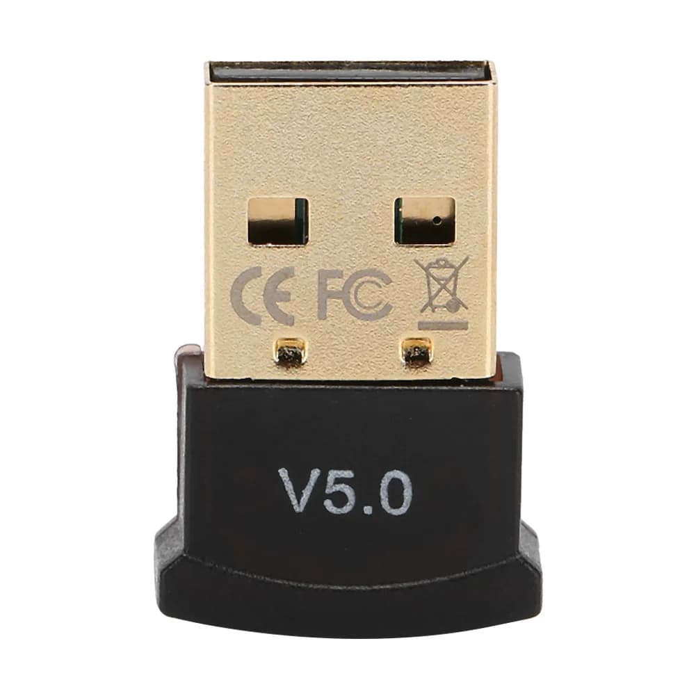 Portable Bluetooth 5.0 Receiver Wireless USB Stereo Audio Adapter Dual Mode Emitter Accepter Plug and Play Low Latency for TV PC