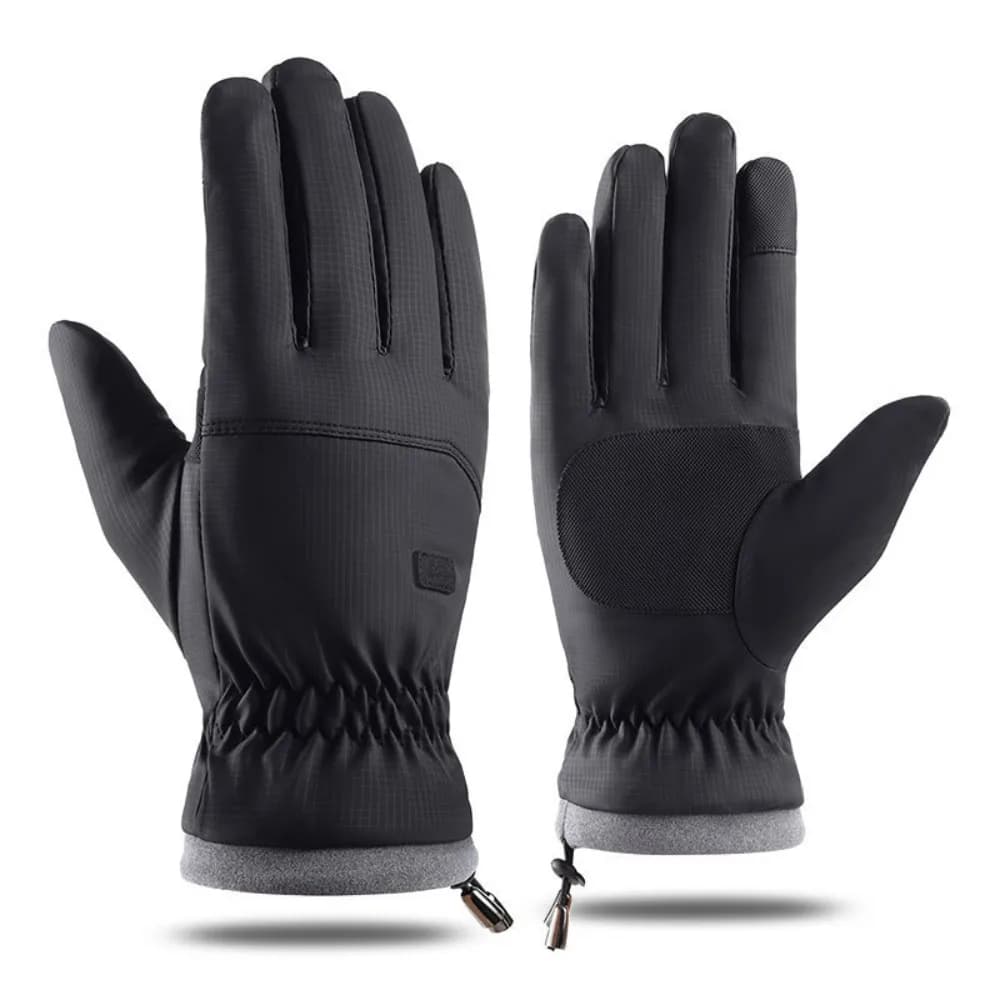 Guanti da ciclismo invernali caldi Guanti antiscivolo impermeabili con dita intere Guanti protettivi da equitazione traspiranti antivento per moto