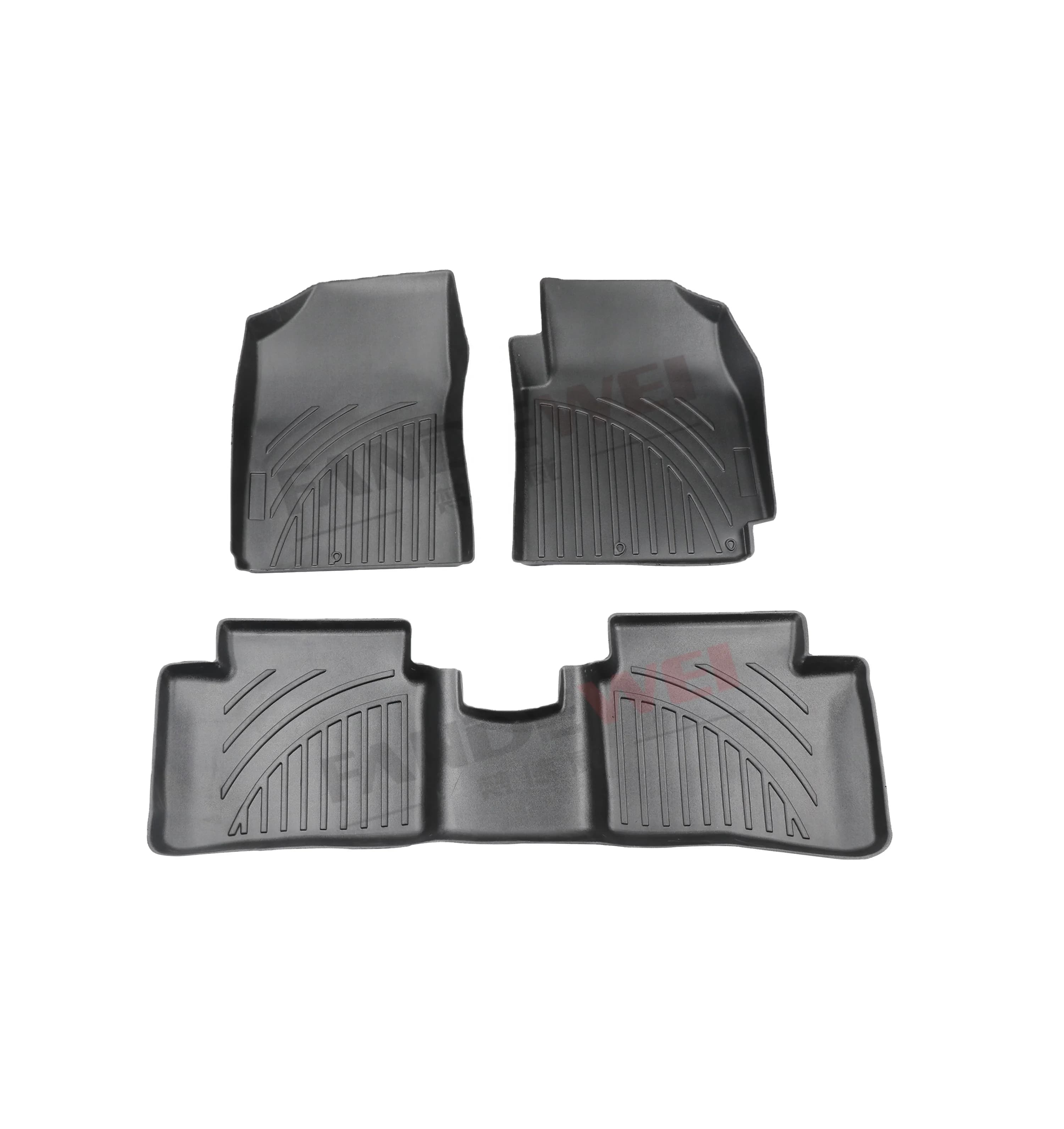 TOP Quality Tray-type 3D Car Floor Mat Waterproof and Durable Car Mats Auto Parts for Hyundai I20 Use