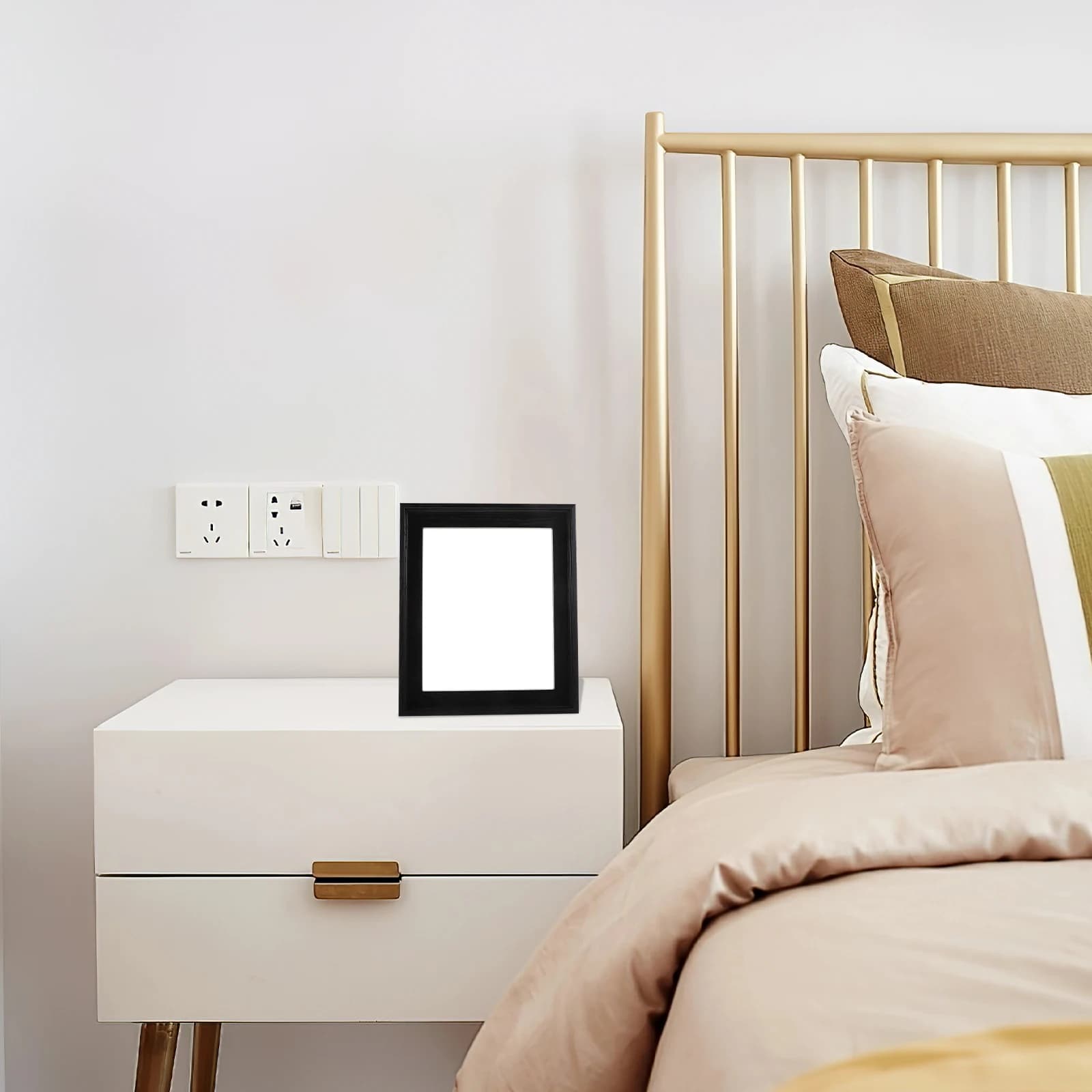 Floating frame in L 16X20-shaped canvas Modern wall decoration for living room Bedroom Decorative frame for home for