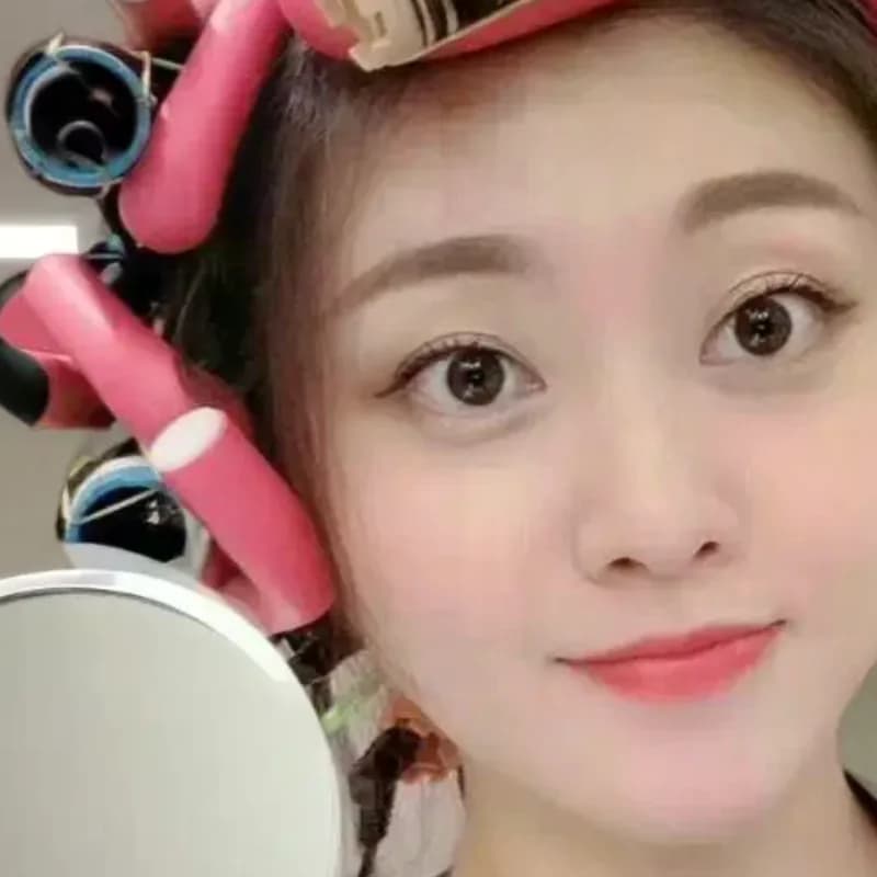 Set di 10 Bigodini Universali per Permanente, Bastoncini Colorati in Spugna per Arricciare i Capelli, Ferro Arricciacapelli in Gomma