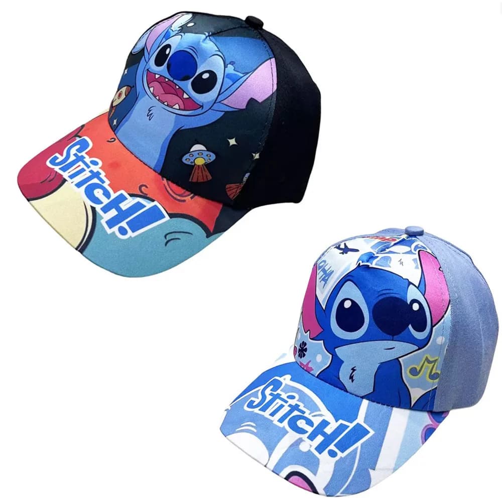 1 Pezzo Cappello da Baseball Cartoon con Personaggio Stitch, Simpatico Piccolo Mostro Blu, Accessorio per Feste e Regalo Giocattolo