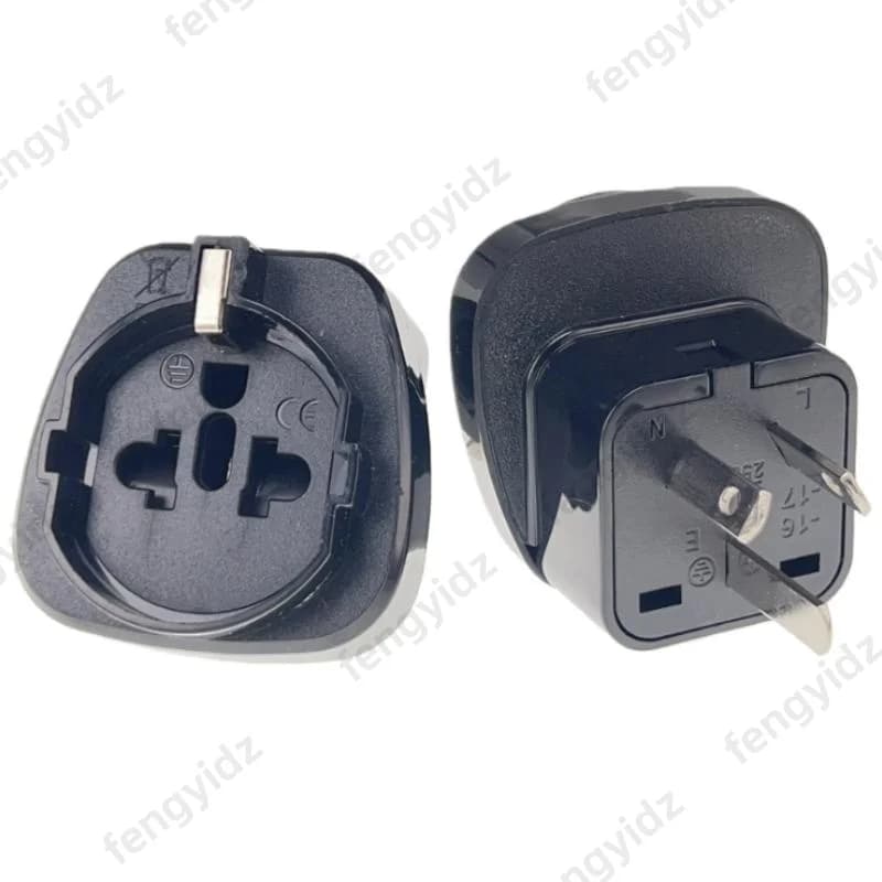 Adattatore di alimentazione da EU/USA a AU, presa di corrente per Australia, Cina, adattatore da viaggio, convertitore di corrente CA, caricatore 10A 250V*