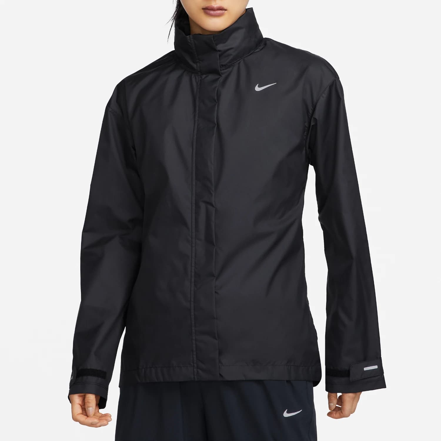 Nike Official Genuine 2023 New Women's Reflective Running Jacket FB7452-010