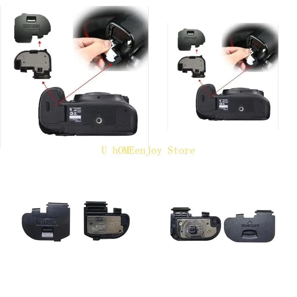 B0KF 1 PC per 60D 550D 5D2 5D 7D 5D3 6D 70D 40D 50D Coperchio dello sportello della batteria Riparazione della fotocamera